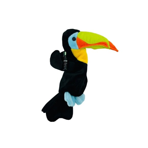 Coca-Cola Toolu Toucan Honduras Plush Stuffed Animal Bean Bag NEW VTG 1999 - Picture 6 of 10